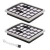 2Pcs Filter With 1Pcs Cleaning Brush, Compatible For Eureka, AK9/AK10 Vacuum Cleaners Parts Replacement Filters view 2