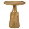 GOWE Natural Pedestal Accent Table view 2