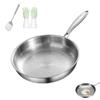 2026 New Pure Titanium Hammered Non-Stick Pan, 10.23in Scratch Resistant, Dishwasher Safe, Durable Cookware for Healthy Cooking, No Coating, Pro Quality view 1