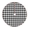 Houndstooth Black Print Tree Skirts 30/36/48 Inch, Classic Christmas Tree Skirt for Festive Home Party Decorations view 1