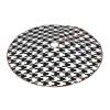 Houndstooth Black Print Tree Skirts 30/36/48 Inch, Classic Christmas Tree Skirt for Festive Home Party Decorations view 2