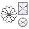 uxcell 1Pcs Bed Sheet Holder Straps, Elastic Adjustable Bedsheet Holders 6 Way Cross 12 Clips Fitted Sheet Holders Adjustable Mattress Bedsheet Clips for Corners Bed, Black view 1