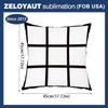 6pack Sublimation Short Plush PillowCases Blanks, Short Plush Throw Pillow Covers, Cushion Cover for Sublimation, Sofa Couch DIY Pillow Case (No Pillow Insert (18*18inch-9 Panels Style Pillow Cover) view 2