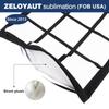 6pack Sublimation Short Plush PillowCases Blanks, Short Plush Throw Pillow Covers, Cushion Cover for Sublimation, Sofa Couch DIY Pillow Case (No Pillow Insert (18*18inch-9 Panels Style Pillow Cover) view 3