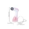 Portable Steam Iron for Clothes, 300ml Handheld Pink US Plug view 2