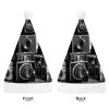 FekiLoot Retro Cool Camera Collection Christmas Hat for Adults, Personalized Classic Santa Hat Family Matching Christmas Hats for Party view 3