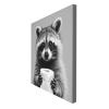 12x12 Inch Framed Funny Raccoon Bathroom Canvas Wall Art Animal Canvas Print Painting for Bathroom Living Room Bedroom Office Decor view 4