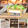 DQSPDBD Stainless Steel Chafing Dish Set, 6 Pack, Includes Lid Holder, Spoon, and Tweezers - Durable Buffet Set for Catering, Weddings, Parties, and Home Dining view 3