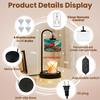 Candle Warmer Lamp with Timer and Dimmer, Serene Cardinal Art Blossoms Sky Wax Melt Warmer with 4 Bulbs, House Warming Birthday Gifts for Women Mom New Home Decor view 2