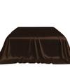 Thread Decor Silk Flat Sheet Only, King Size, 1-Piece Dark Chocolate Top Sheet for Hair & Skin, Cooling Extra Soft Luxury Bedding, Hotel Quality All-Season Sheet Sold Separately view 1