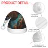 WZYCWB Seal pup in water Printed Christmas Hats for Kids, Cute Pointed Hats, Christmas Party Decorations and Gifts for Family Gatherings view 4