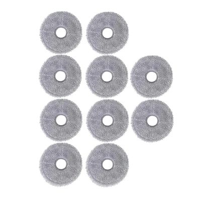 10pcs Mop Cloth Replacement, Compatible For Dreame L10s Ultra Gen2 / L10s Pro Ultra Heat - Vacuum Cleaner Accessories Parts