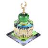 Crystal Al Aqsa Mosque Miniature Model, Exquisite Islamic Architecture view 1