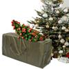 Mrisata Artificial Christmas Tree Storage Bag Heavy Duty Zippered Christmas Tree Storage Container for Holiday Decorations Green Oxford Cloth, Xmas Organizer Container (173 * 76 * 51cm) view 1