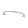 FIXED UP FINDS for 5X Industrial Style 6-5/16 Brushed Nickel Kitchen Cabinet Pull Handle view 1
