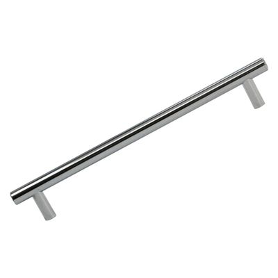 FIXED UP FINDS for 5X Euro Style 3-3/4 Centers Solid Chrome Cabinet Handle Pull 5-3/8