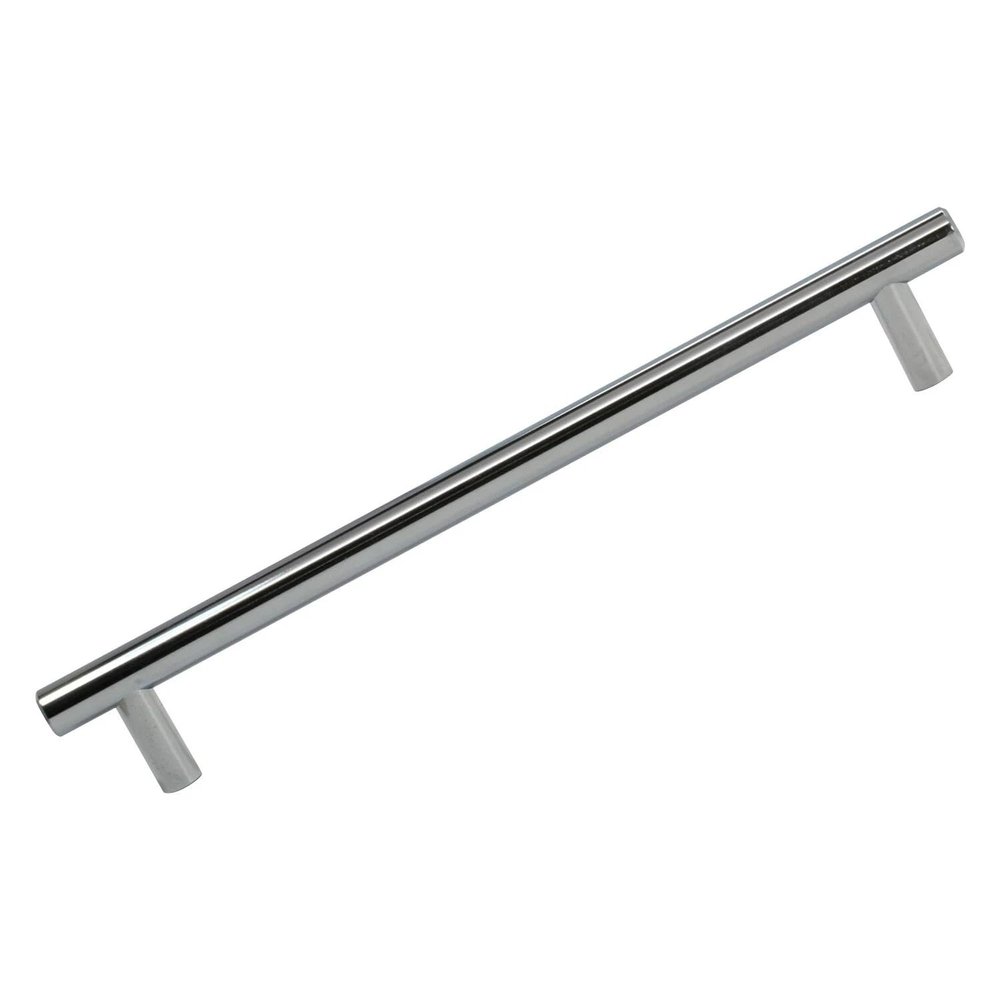 FIXED UP FINDS for 5X Euro Style 3-3/4 Centers Solid Chrome Cabinet Handle Pull 5-3/8