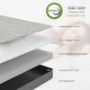 4 Inch Gel Memory Foam Mattress Replacement for Sleeper Sofa and Couch Beds, Queen Size Firm Mattress with Removable Washable Cover for Guest Rooms, Sofas, RVs & Boats, CertiPUR-US Certified (Queen) view 3