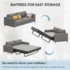 4 Inch Gel Memory Foam Mattress Replacement for Sleeper Sofa and Couch Beds, Queen Size Firm Mattress with Removable Washable Cover for Guest Rooms, Sofas, RVs & Boats, CertiPUR-US Certified (Queen) view 4