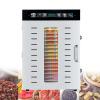 GGAHDSRH Carpet Dryer for Fruit Jerky Herb Tea | Electric Carpet Drying Machine 86-194F | Food Dehydrator Machine 0-24h | Jerky Dehydrator Machine | Drying Capacity: 33-46kg/40-60kg,16-Layer, view 1