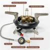 Kerosene Heater, Portable Camping Gas Stove 16000W High Pressured Propane Butane Burner Outdoor Emergency With Piezo Ignition,for Indoor Camping Garage(Khaki) view 3