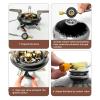 Kerosene Heater, Portable Camping Gas Stove 16000W High Pressured Propane Butane Burner Outdoor Emergency With Piezo Ignition,for Indoor Camping Garage(Khaki) view 4