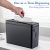 Pollock Paper Towel Holder Dispenser Countertop Commercial,Black-S view 2