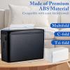 Pollock Paper Towel Holder Dispenser Countertop Commercial,Black-S view 4