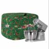 Green Christmas Stand Mixer Cover with Storage Pocket, Red Yellow Xmas Tree Snowflake Gifts Waterproof Kitchen Mixer Covers, Kitchen Appliance Dust Cover Compatible with 6-9 Quart Mixers view 1