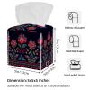 2 Pack Motifs African Boho Paisley Floral Tissue Box Cover, Decorative Tissue Box Dispenser view 3