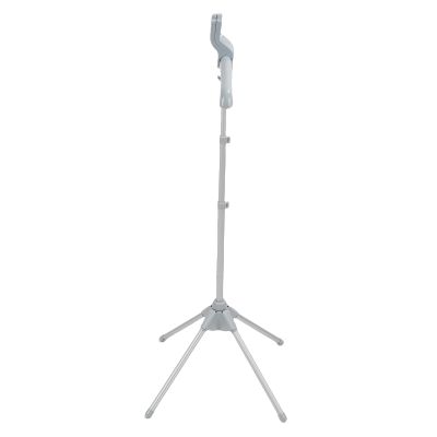 Hamwesh Ironing Garment Stand, Foldable Adjustable Height Steaming Clothes Rack with Stable ABS Construction, for Home Travel Use (B)