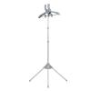 Hamwesh Ironing Garment Stand, Foldable Adjustable Height Steaming Clothes Rack with Stable ABS Construction, for Home Travel Use (B) view 3
