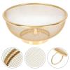 1pc Mesh Kitchen Strainer Fine Mesh Colander Fruit Sink Colander Stainer Rice Washing Frying Basket Food Drain Basket Cooking Tools(20cm) view 2