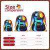 DUWAA Magic Electric Guitar Print Christmas Gift Bags, Xmas Candy Bags For Holiday Present Giving, Party Supplies -Large view 4