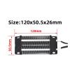 PTC Ceramic Air Heater, 12V~220V 200W 300W Heating Element AC DC Insulated, 110V Heater 120x50mm 76A2(12V 200W) view 2