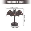Reusable Halloween Bat Decoration LED Flashing Lighted Holder Lights Suitable for Party Table Centerpiece Design Portable Halloween Decor Light view 3