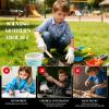 Xandoval Kids Disposable Gloves for 4-8 Years, 5Mil Small White Nitrile Gloves for Work, Cleaning, Cooking, GardeningLatex-Free and Powder-Free(XS,50PCS) view 4