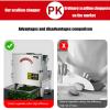 300kg/hour High-Speed Vegetable Slicer, 300W Compact Electric Vegetable Cutter, Commercial Onion Chopper, Thickness Adjustment 1.3-35mm for Potato Carrot Onion view 4