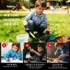 Xandoval Kids Disposable Gloves for 4-8 Years, 5Mil Small Black Nitrile Gloves for Work, Cleaning, Cooking, GardeningLatex-Free and Powder-Free(XS,100PCS) view 4