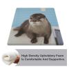 HEBVNJF Seat Cushion Memory Foam Office Chair Cushion Cute Otter Chair Pad for Soft Support Tailbone Pain Relief Sciatica view 3