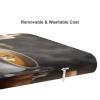 HEBVNJF Seat Cushion Memory Foam Office Chair Cushion Toast Bread Chair Pad for Soft Support Tailbone Pain Relief Sciatica view 4