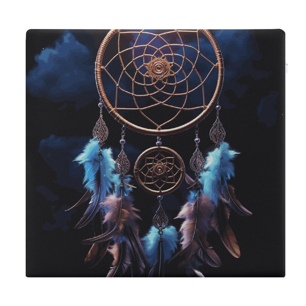 HEBVNJF Seat Cushion Memory Foam Office Chair Cushion Dream Catcher Chair Pad for Soft Support Tailbone Pain Relief Sciatica