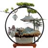 BGGJJ Tabletop Fountains Creative Home Porch Living Room Desktop Office Circulating Water Fountain for Attracting Wealth and Running Water Ornaments Indoor Tabletop Water Fountain view 1