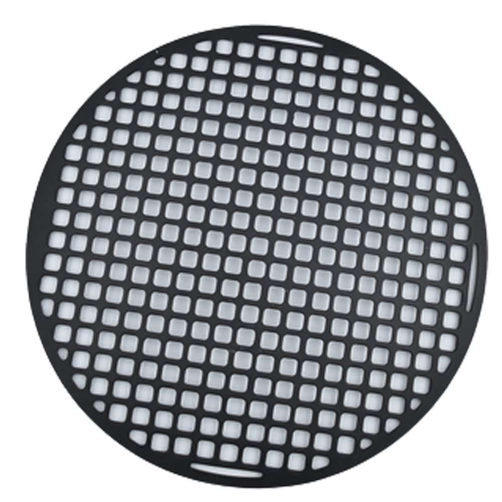 1pcs Round Iron Barbecue Grill Plate - Durable Indoor/Outdoor Cooking Pan for Perfect Grilling