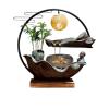 BGGJJ Tabletop Fountains Office Water Ornaments Rockery Fountain Landscape Creative Circulation Fish Tank Living Room Porch Decorations Indoor Tabletop Water Fountain(B) view 1