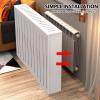 Radiator Cover Cabinet Modern Occlusion Decorative Shelf for Living Room, Hallway, Bedroom Hidden Heater Protector view 4