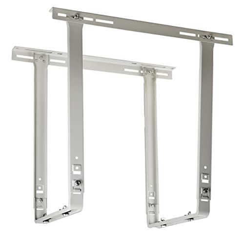 YXEDPBF Air Conditioner Ceiling Mounting Bracket Stand, Top-Mounted Support Brackets for Ductless AC Condenser Units, Universal Outdoor Mini Split Mounting Bracket, Heat Pump Bas