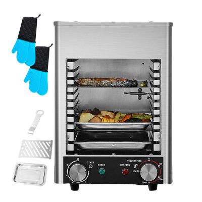GGAHDSRH Electric Griddles and Steak Cooker, Teppanyaki Grills 1700w Countertop Griddle Oven, 4 Temperature Control Levels, Easy to Clean,