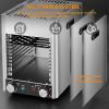 GGAHDSRH Electric Griddles and Steak Cooker, Teppanyaki Grills 1700w Countertop Griddle Oven, 4 Temperature Control Levels, Easy to Clean, view 4