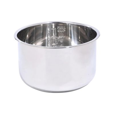 304 Stainless Steel Rice Cooker Inner Pot Compatible For Cuckoo Cr-1052G Multi-function Rice Cooker Replacement Inner